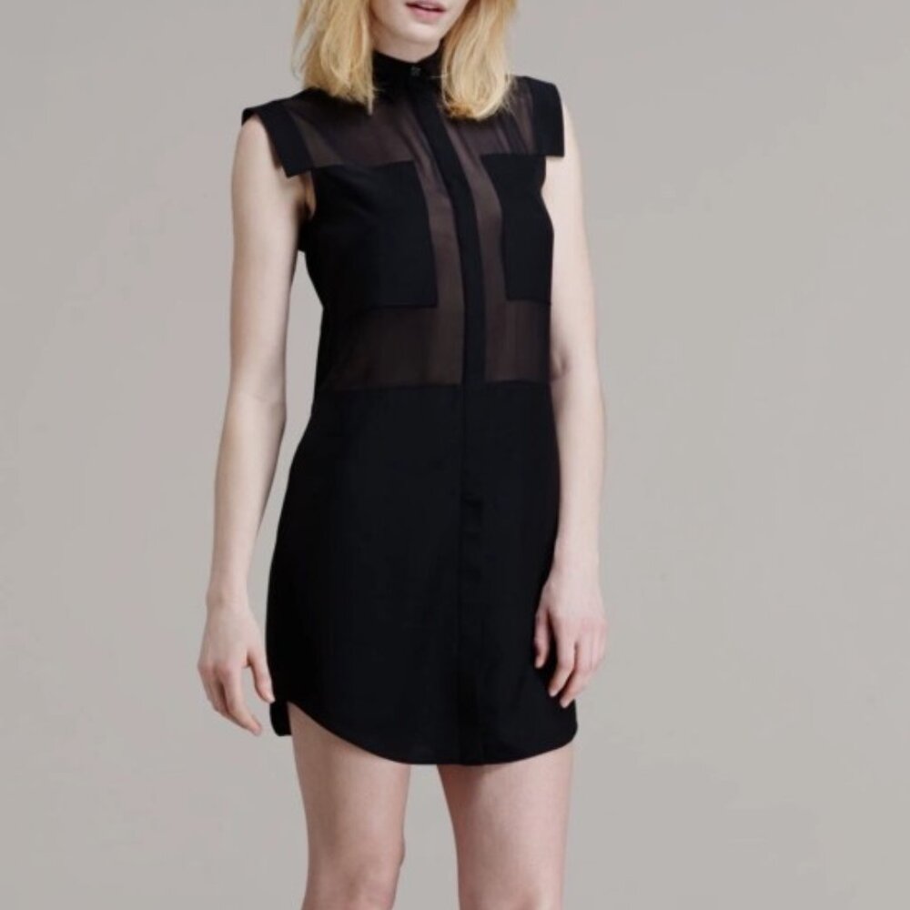 Alexander Want Shirt Dress. Size XS. 100% Silk.